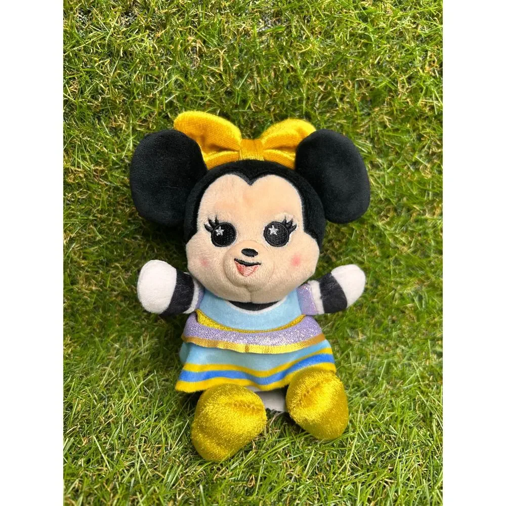Disney Minnie Mouse Wishables 50th Anniversary Plush Toy Soft‎ Stuffed 5